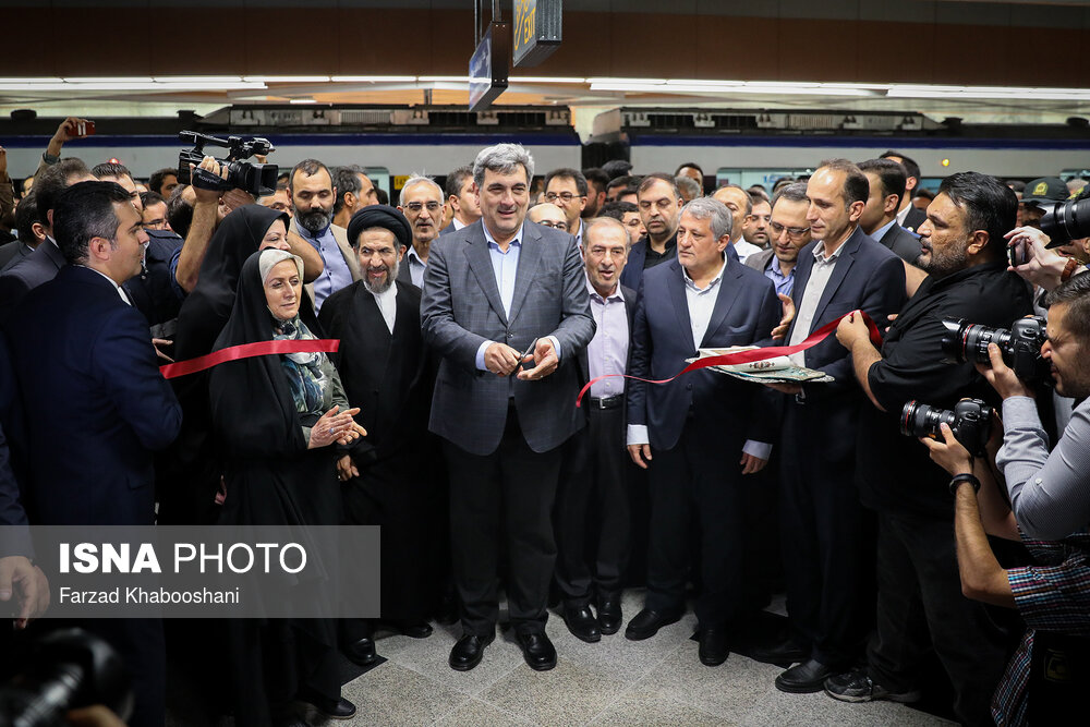 افتتاح رسمی ایستگاه مترو امام حسین(ع) خط 6 مترو تهران
