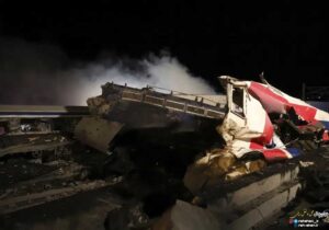در واکنش به تصادف مرگبار قطار در یونان تظاهرات اعتراضی برگزار شد