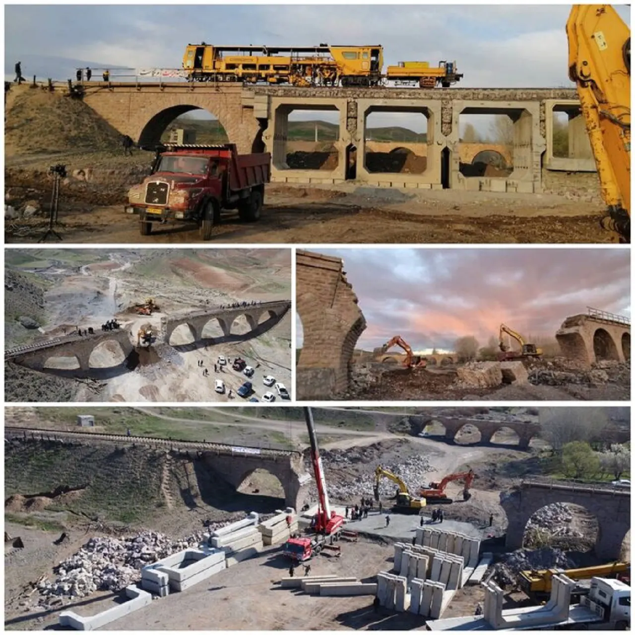 روایت تخریب و ترمیم زیرساخت های ریلی در جنگ رمضان