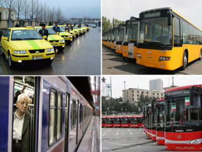 افزایش کرایه های حمل و نقل عمومی از اول اردیبهشت