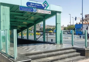 ایستگاه بسیج خط سه قطار شهری مشهد در مراحل پایانی