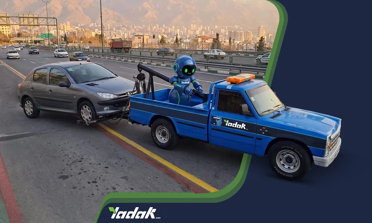 بهترین امداد خودرو در کل ایران؛ خدمات امداد فوری یدک دات کام