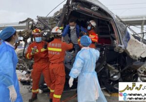 حادثه قطار در جنوب غرب چین موجب مرگ راهبر قطار شد