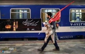 فروش مجدد بلیت قطار تهران-کربلا از امشب